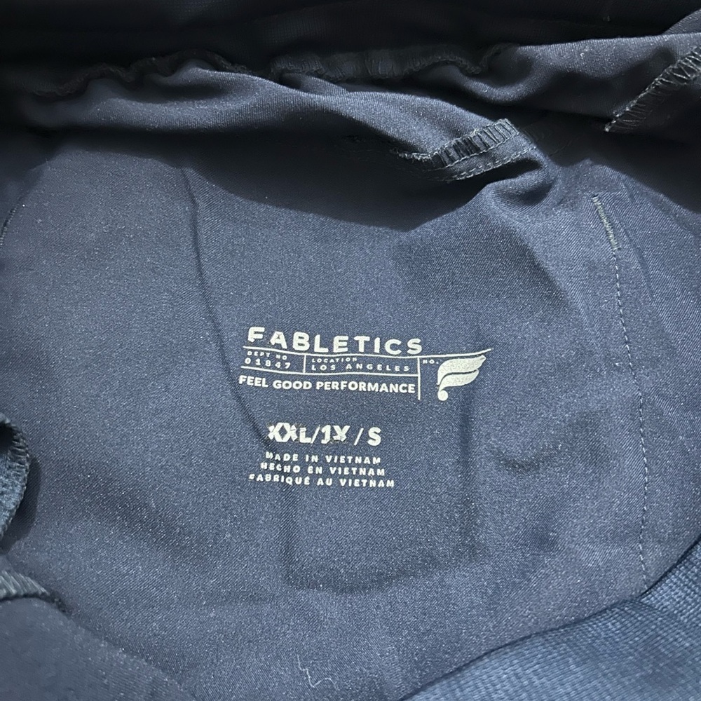 Fabletics Navy Blue Scrub Set - image 3